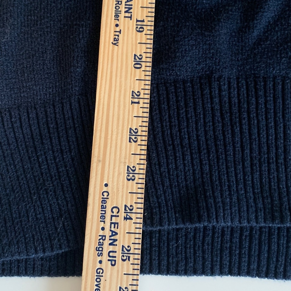 Banana Republic Dark Blue crewneck cotton Sweater women’s size medium - Picture 9 of 9